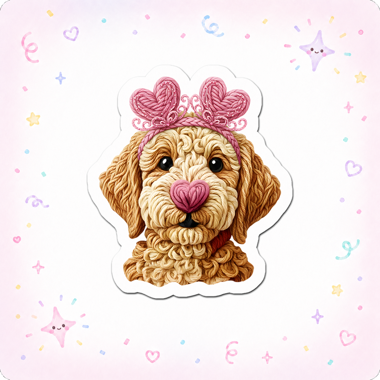 Love Pup Guru Sticker - - Topperswap