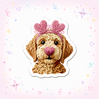 Love Pup Guru Sticker