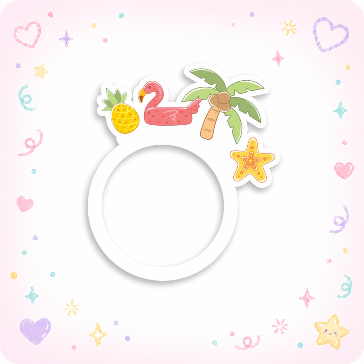 Summer Days Swapfinity Swapper Frame - - Topperswap