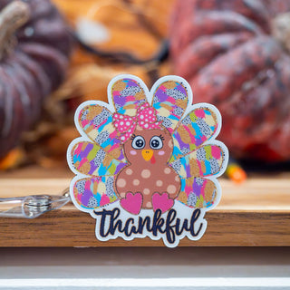 Thankful Turkey Cutie Pop Topper