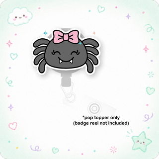 Spider Bow Pop Topper