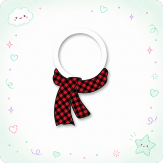 Buffalo Plaid Scarf Swapfinity Swapper Frame