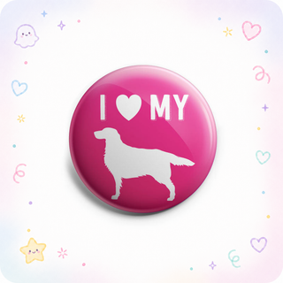 I My Golden Retriever Topper
