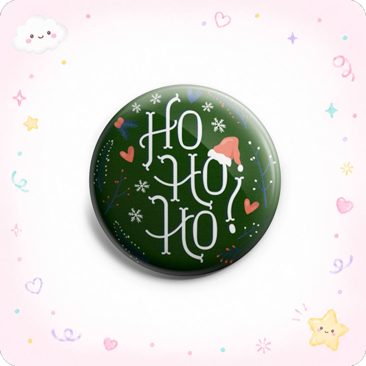 Ho Ho Ho Santa Hat Topper - Vault - - Topperswap