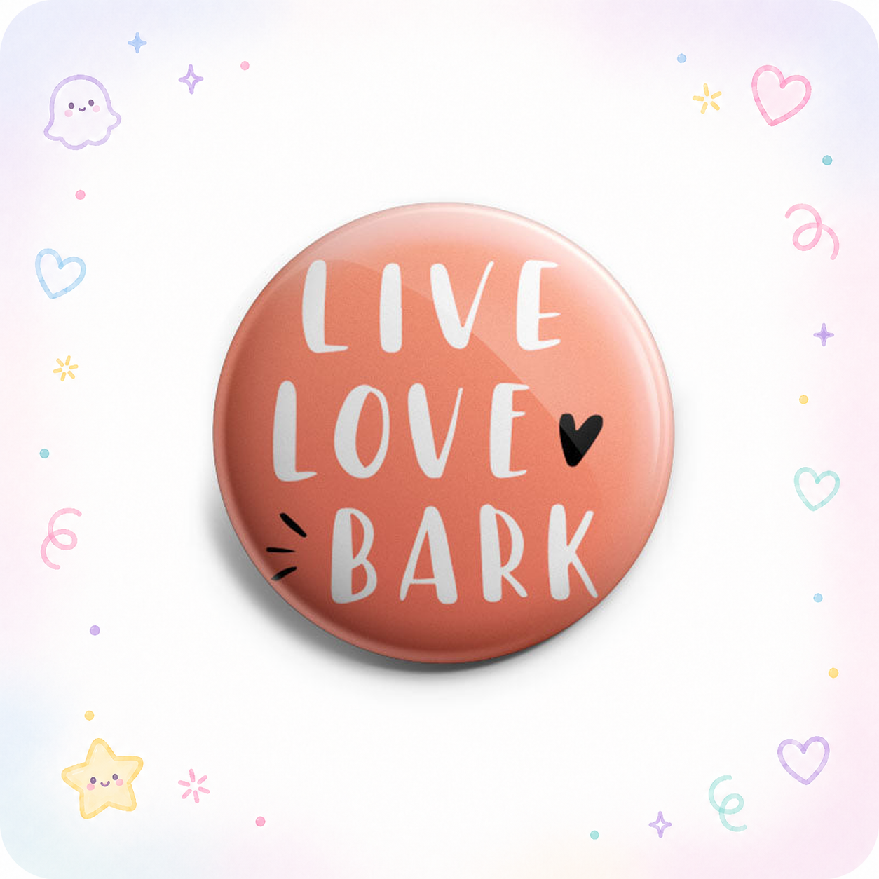 Live Love Bark Topper - - Topperswap