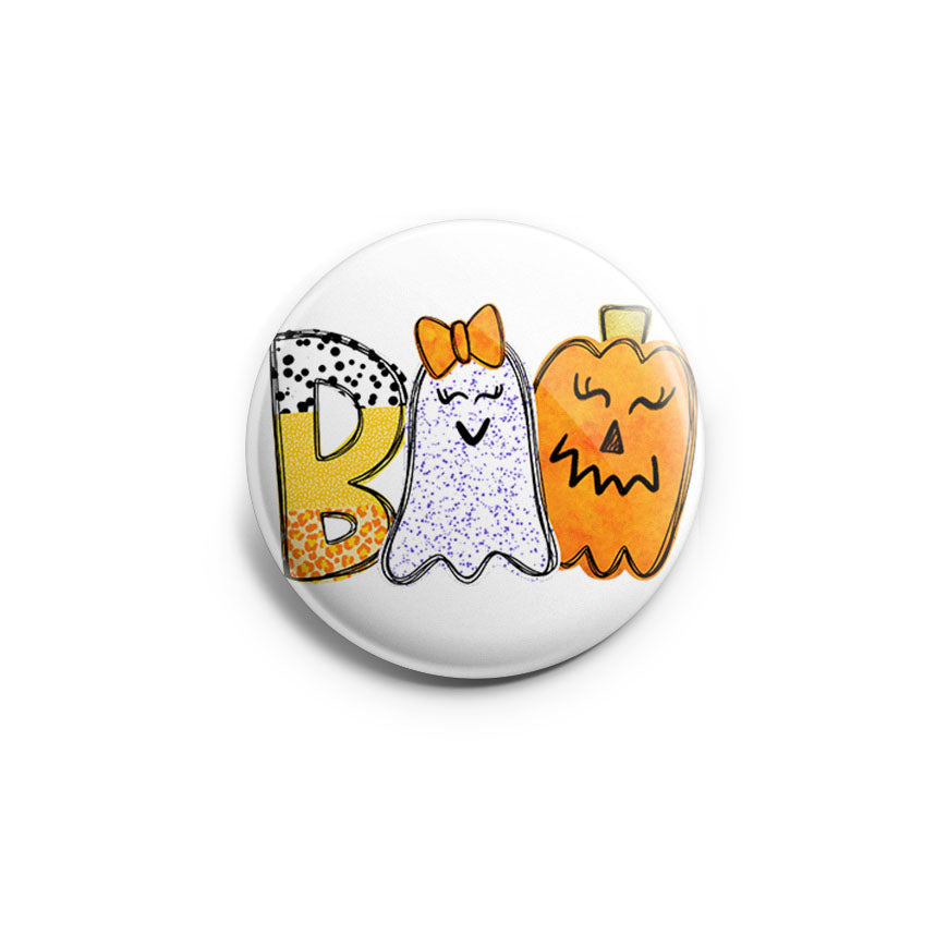 Glittering Ghosts Fancy Pumpkins Topper 3-Pack (Save 5%) -  - Topperswap