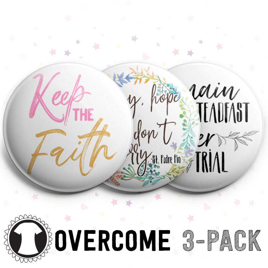 Overcome 3-Pack (Save 5%) - Classic Shine - Topperswap