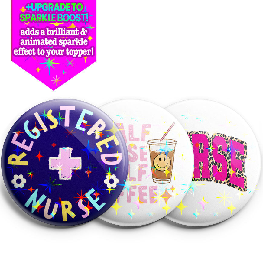 Nurse Essentials Bright Topper 3-Pack (Save 5%) - Make Them Sparkle - Topperswap