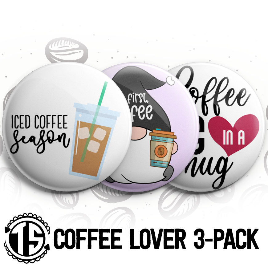 Coffee Lover 3-Pack - (Save 5%) - Classic Finish - Topperswap