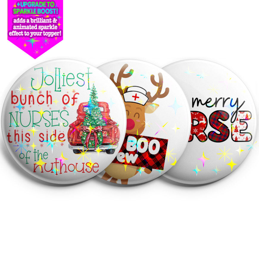 Merry Nurse Pack (Save 5%) - Make them Sparkle! - Topperswap