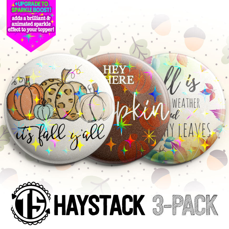 Haystack 3-Pack (Save 5%) - Make them Sparkle! - Topperswap