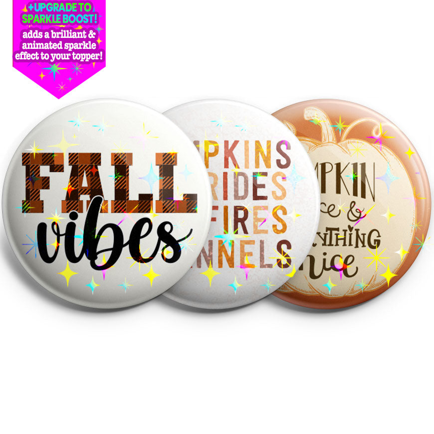 Fall Vibes 3-Pack (Save 5%) - Make them Sparkle! - Topperswap