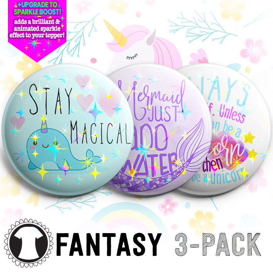 Fantasy 3-Pack (Save 5%) - Make them Sparkle! - Topperswap