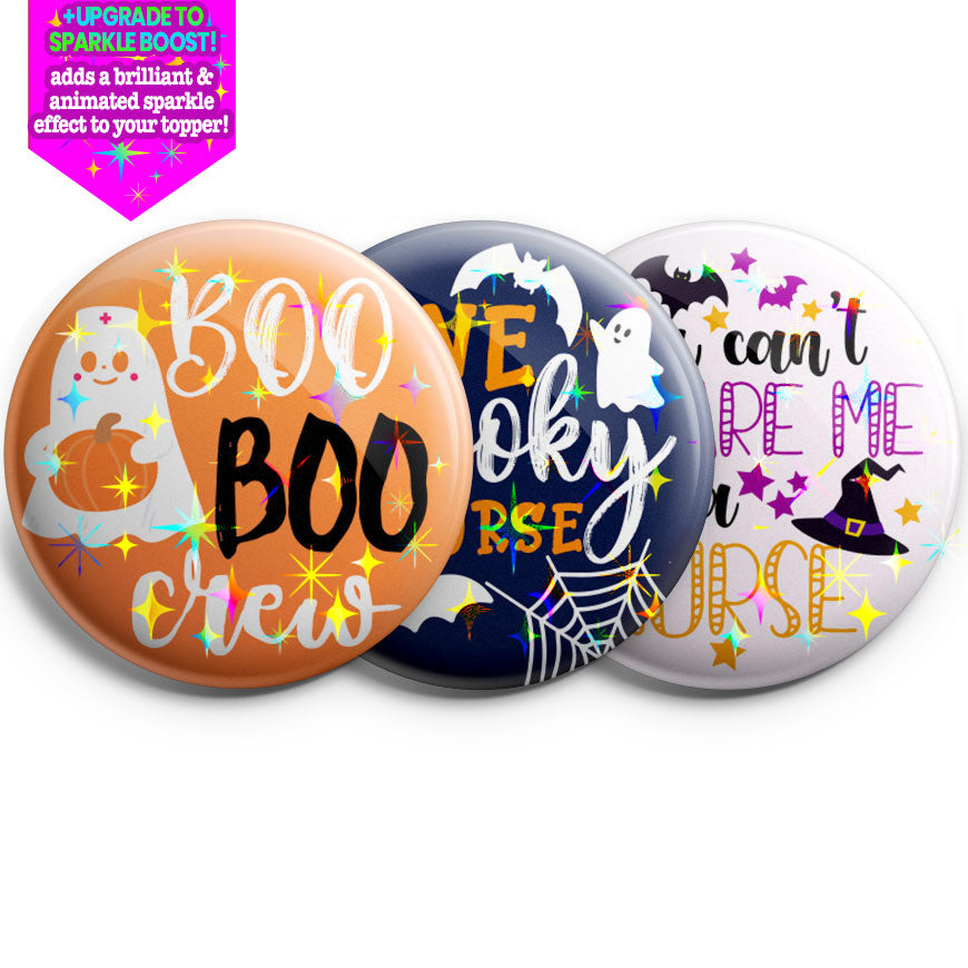 Spooky Nurse 3-Pack (Save 5%) - Make them Sparkle! - Topperswap