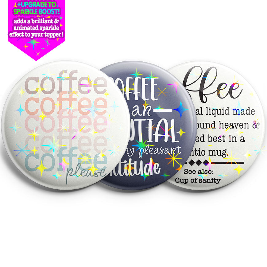 Coffee Essentials 3-Pack (Save 5%) - Make them Sparkle! - Topperswap