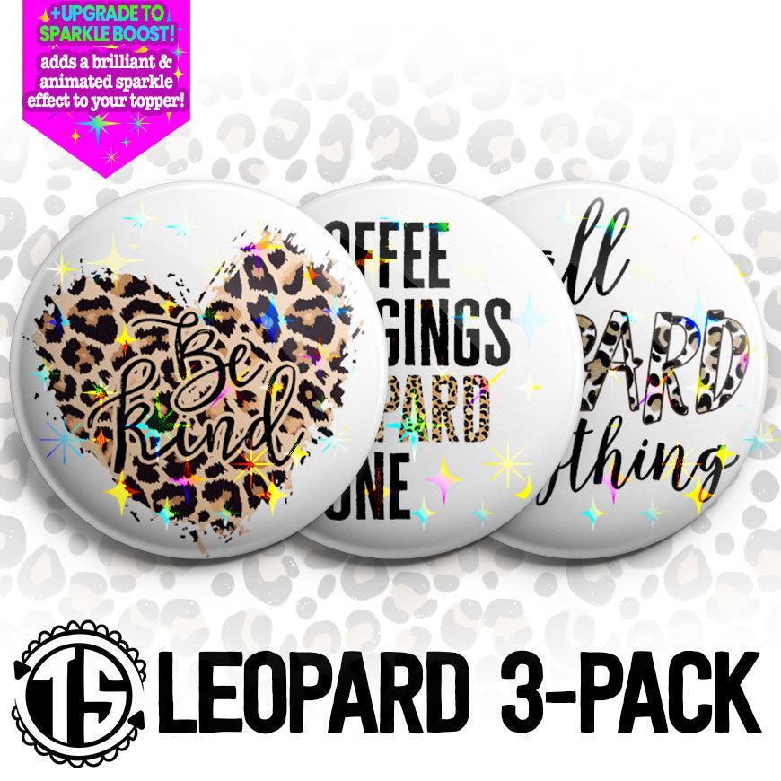 Leopard 3-Pack (Save 5%) - Make them Sparkle! - Topperswap