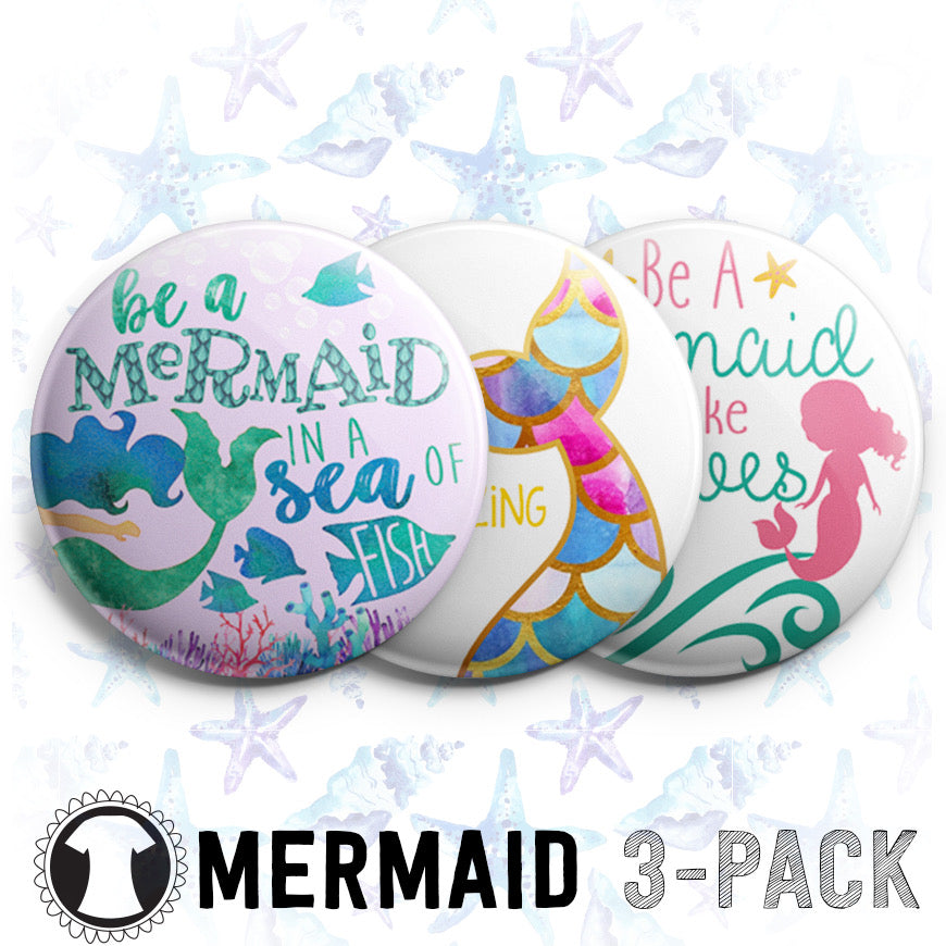 Mermaid 3-Pack (Save 5%) - Classic Shine - Topperswap