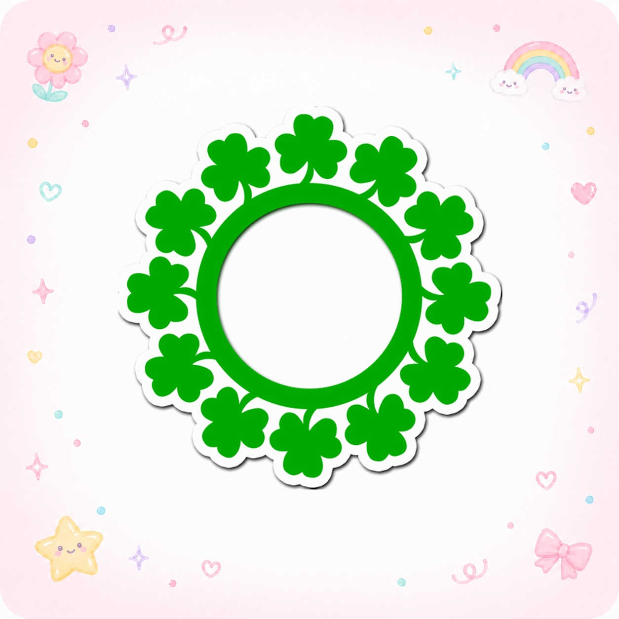 Clover Charm Swapper Frame - - Topperswap