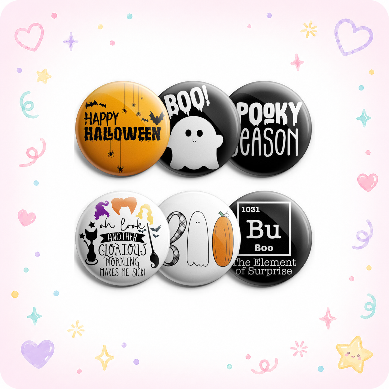 Spooky Boo 6-Pack (Save 15%) - - Topperswap