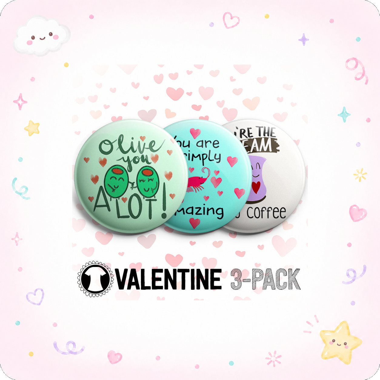 Valentine 3-Pack - Vault (Save 5%) - - Topperswap