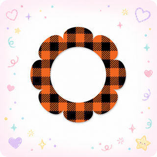 Jack O Lantern Plaid Swapper