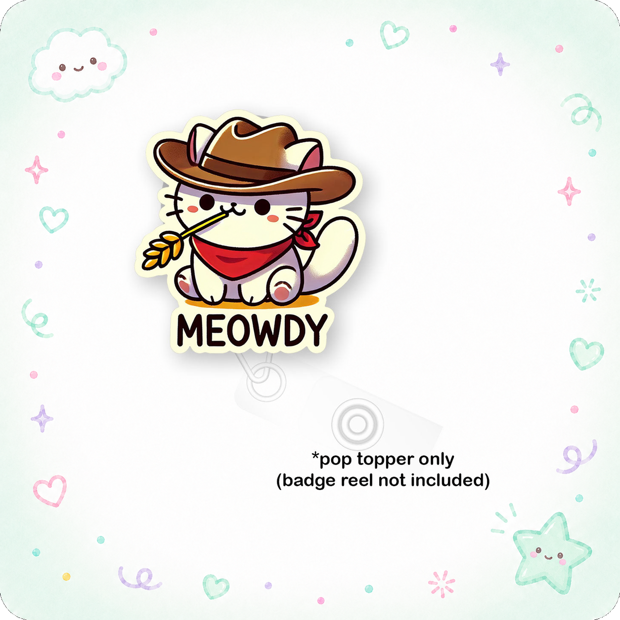 Meowdy Pop Topper - - Topperswap
