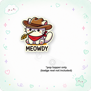 Meowdy Pop Topper