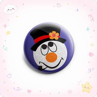 Puzzled Snowman Humor Topper