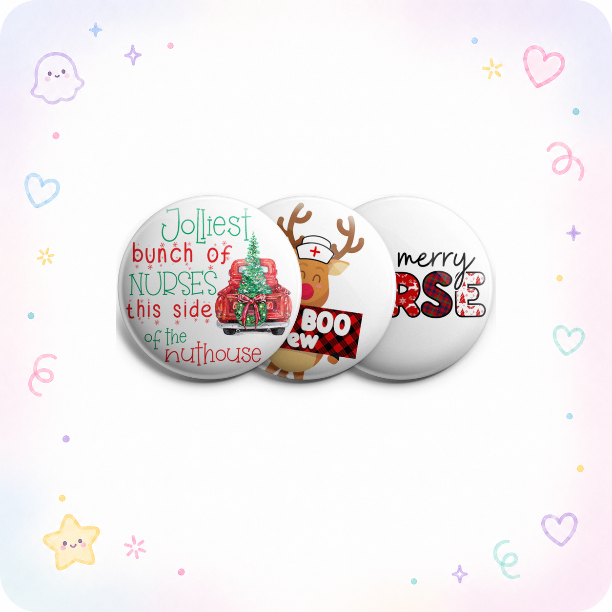 Merry Nurse Pack (Save 5%) - - Topperswap