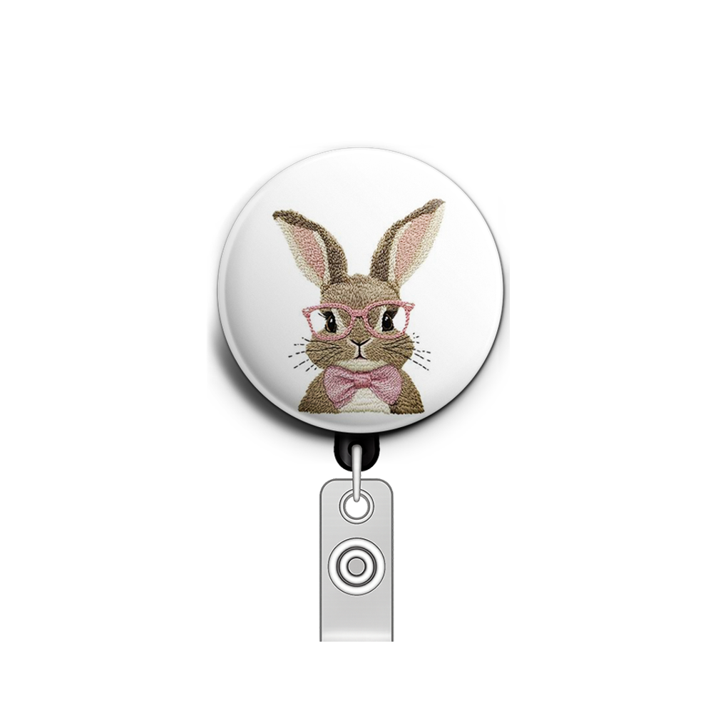 Bunny Boss Swapfinity Retractable ID Badge Reel - - Topperswap