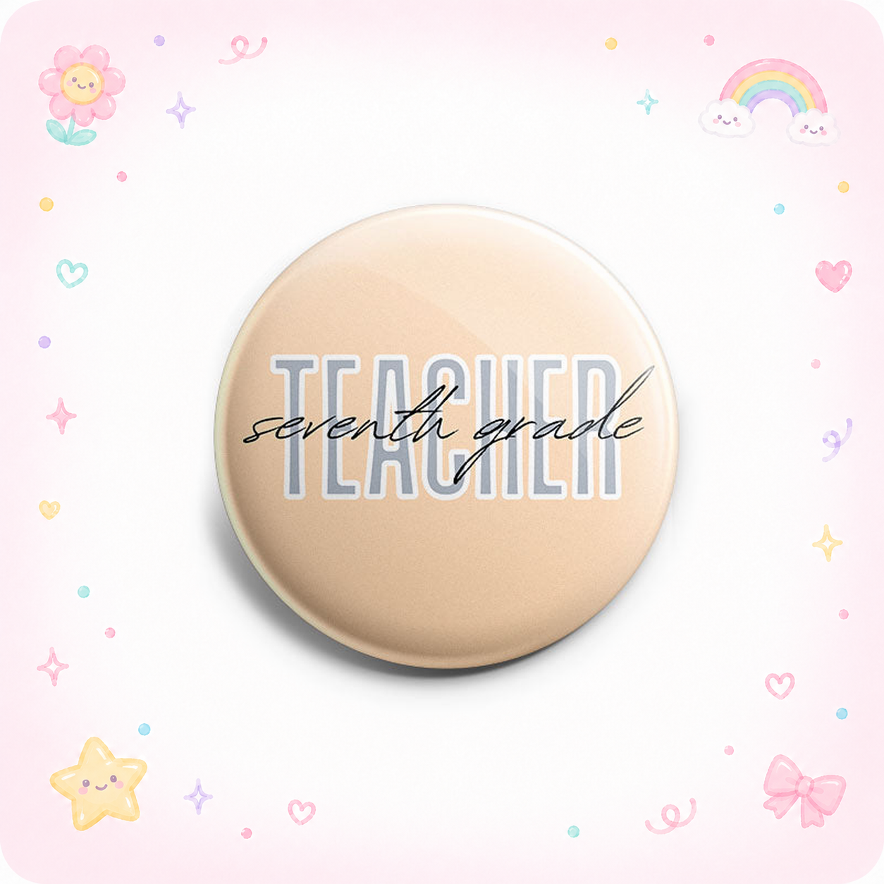 7th Grade Teacher Topper - - Topperswap