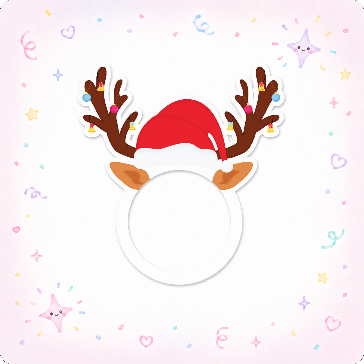 Illuminated Reindeer Antler Swapper - - Topperswap