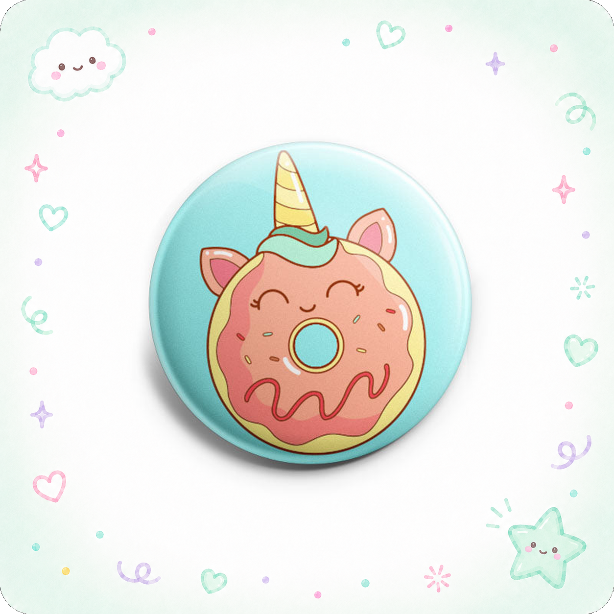 Donut Unicorn Topper - - Topperswap