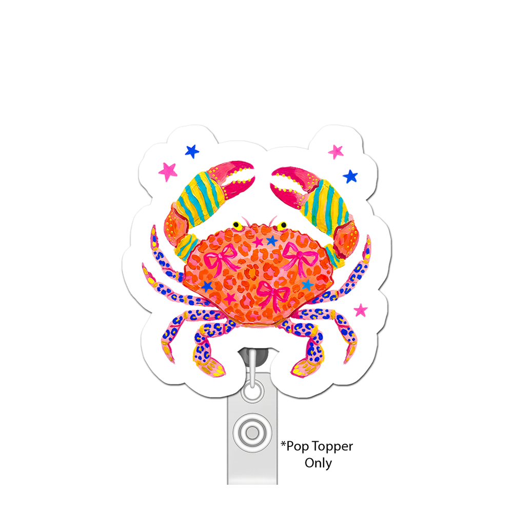 Crabby Caffeine Queen Pop Topper - - Topperswap