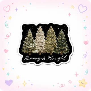 Merry & Bright Maestro Sticker