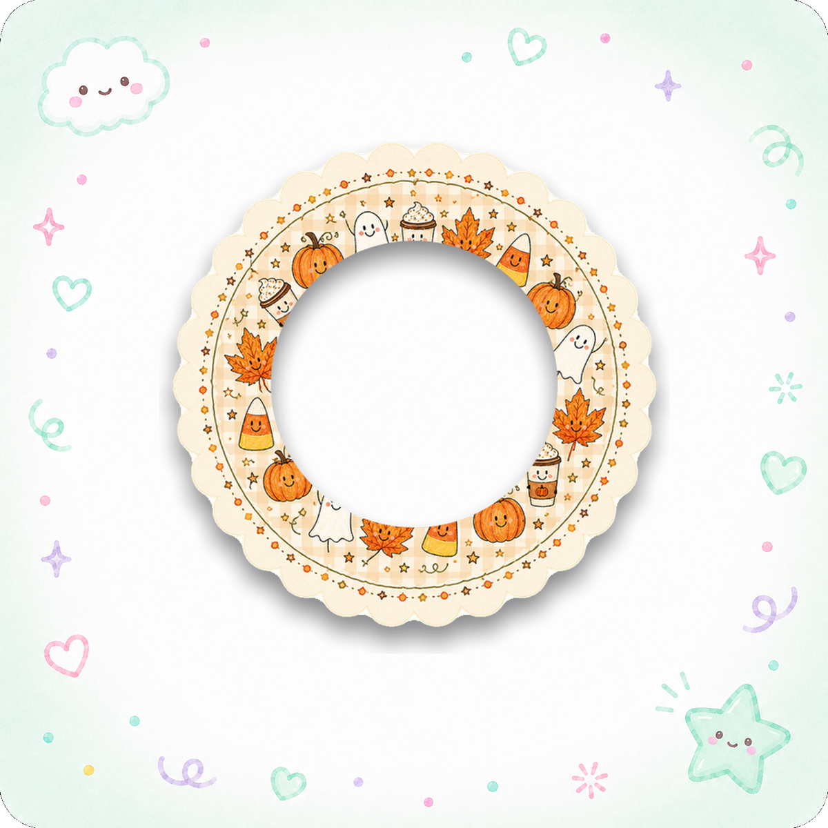 cute halloween characters Swapper Frame