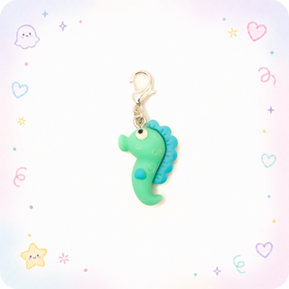 Seaside Seahorse Charm Swapfinity Badge Reel Add-on