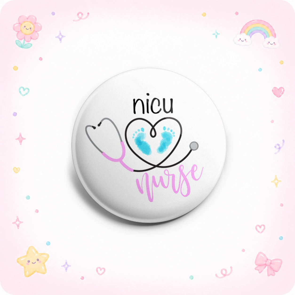 NICU Nurse Stethoscope Topper - - Topperswap