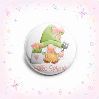 Blooming Gnome Welcome Topper