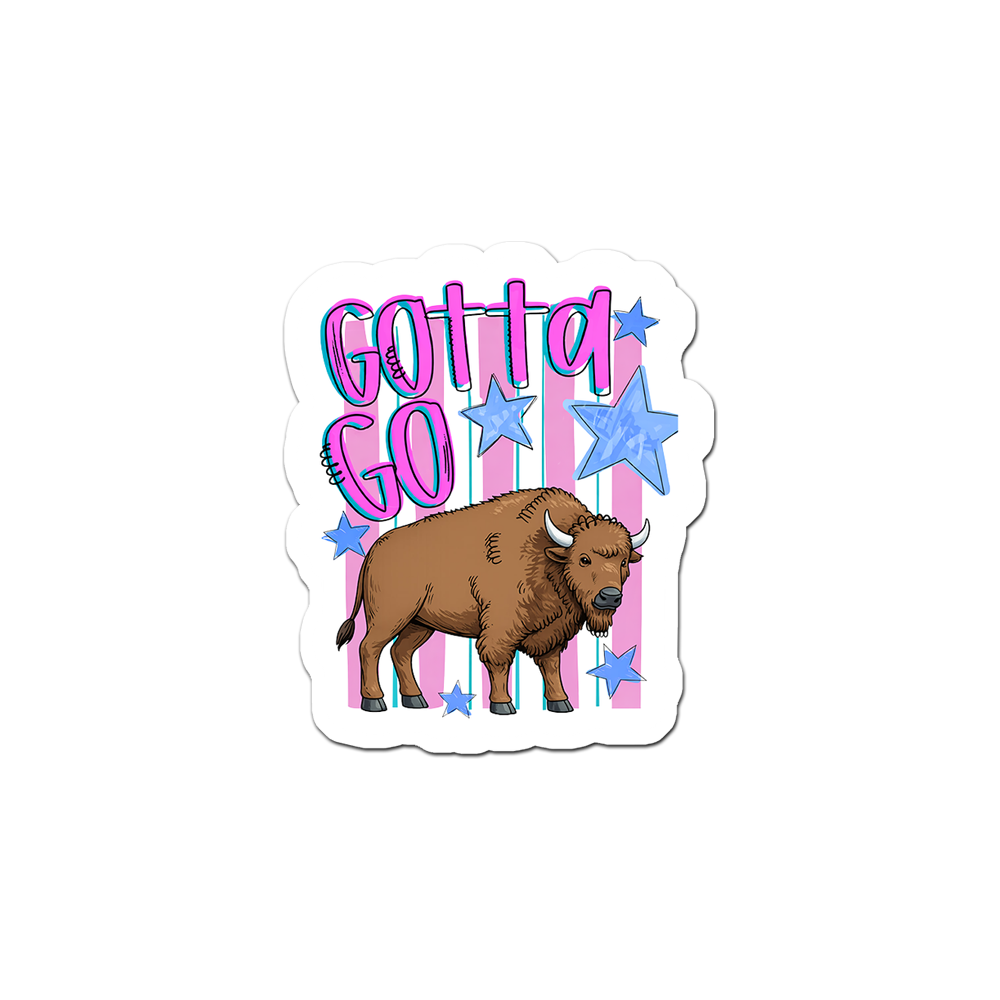 Bison Bolt Boss Sticker - - Topperswap
