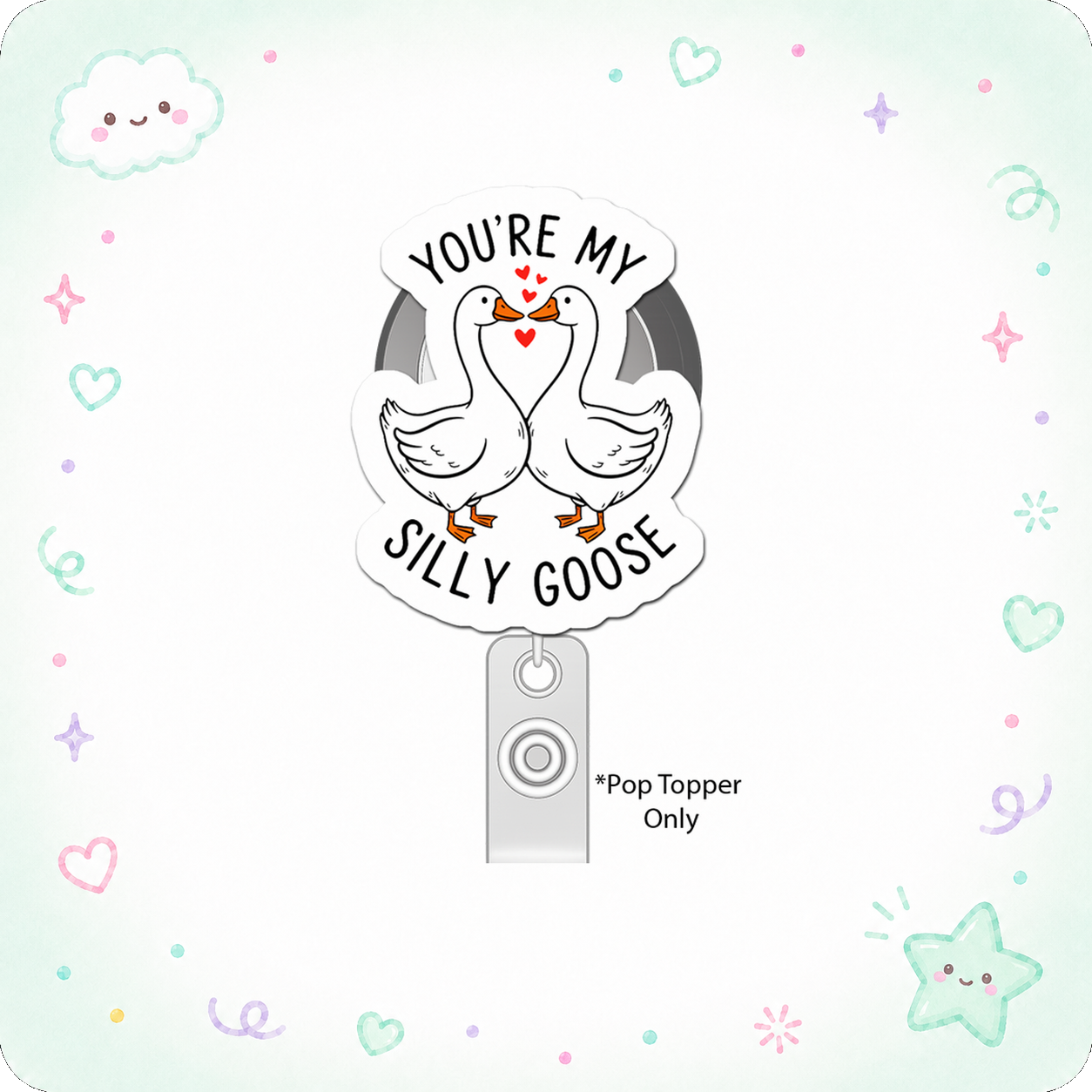 Silly Goose Whisperer Pop Topper - - Topperswap