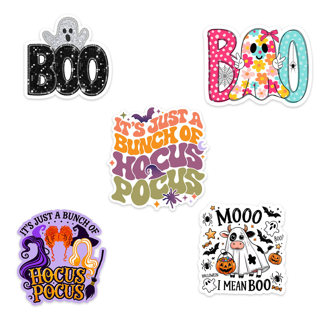 Halloween Icons Sticker 5-Pack -  - Topperswap