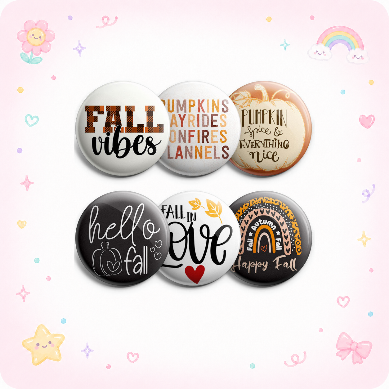 Fall Vibes and Hayrides 6-Pack (Save 15%) - - Topperswap