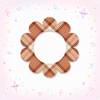 Pumpkin Spice Plaid Swapper
