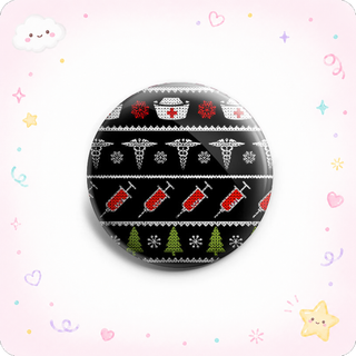 Ugly Christmas Sweater Nurse Topper - Vault