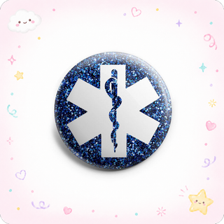 Sparkling Star of Life Topper