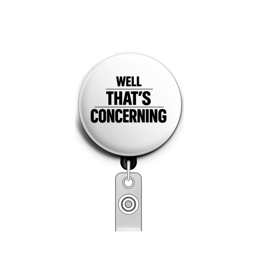 Concerned Chaos Swapfinity Retractable ID Badge Reel - - Topperswap