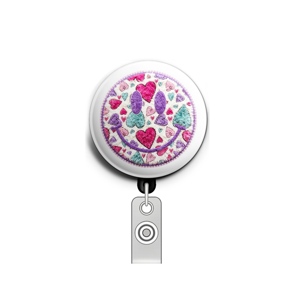 Heartsplosion Swapfinity Retractable ID Badge Reel - - Topperswap