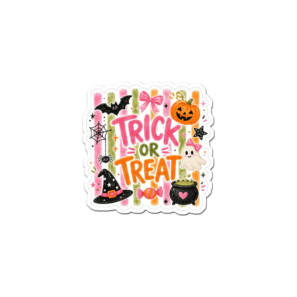 Trick-or-Treat Titan Sticker