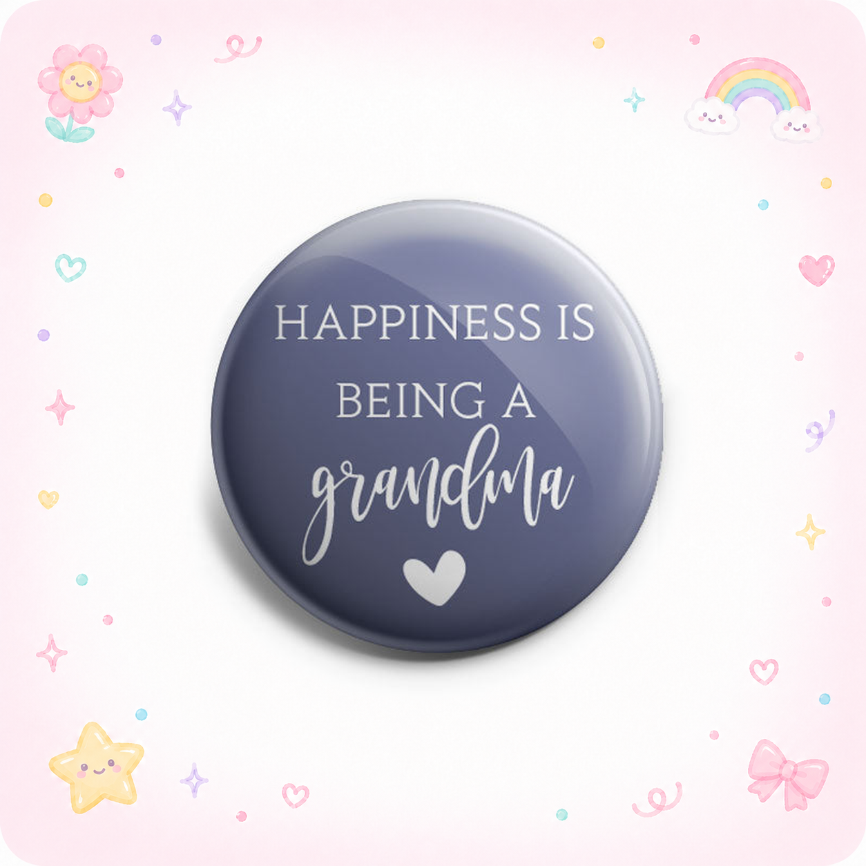 Happiness is Being a Grandma Topper - - Topperswap